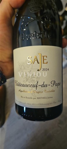 Rona dolina Châteauneuf-du-Pape Domaine Mathieu Saje 2024