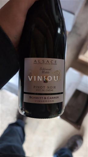 Alsacia Schmitt & Carrer Schonestiel Muehl Pinot Noir Fût de Chêne 2023