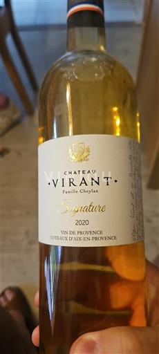 Provenza Coteaux de Aix en Provenza Château Virant Signature 2020