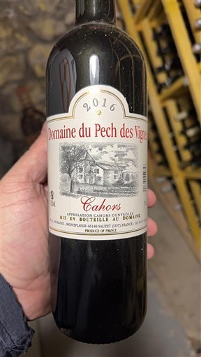 Sudoeste Cahors Domaine Pech des Vignes 2016