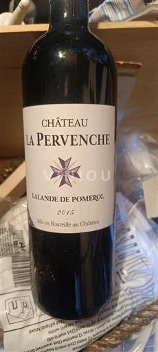 Burdeos Lalande-de-Pomerol Château La Pervenche 2015
