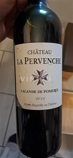 Bordeaux Lalande-de-Pomerol Château La Pervenche 2015