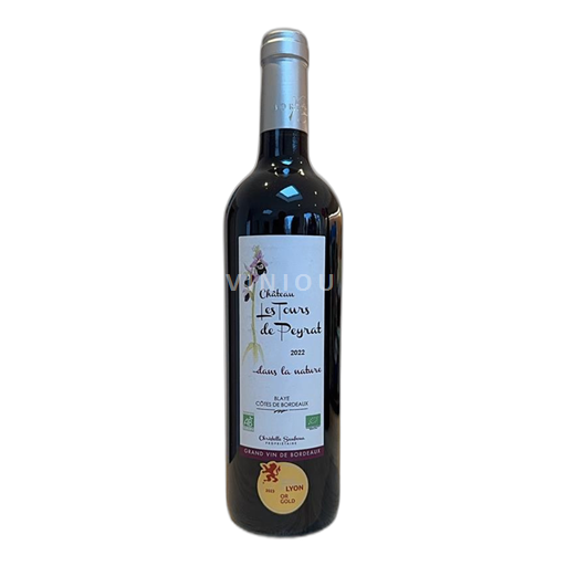 Burdeos Blaye-Côtes de Burdeos Château Les Ours de Peyrat dans la nature 2022