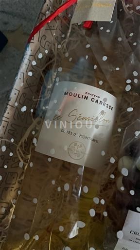 Zuidwest-Frankrijk Côtes-de-montravel Château Moulin Caresse Le Sémillon Niet-geïntegreerd