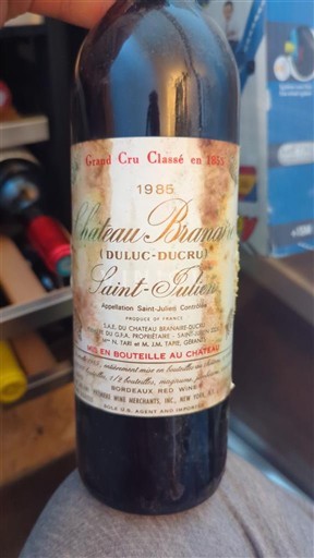 Bordeaux Saint-Julien Grand Cru Château Branaire (Duluc-Ducru) 1985
