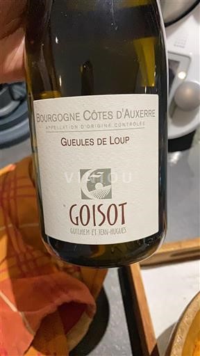 Wijnen Blanc sec Gueules de Loup Goisot 2020 Frankrijk Bourgondië Bourgogne Côtes d'Auxerre AOC