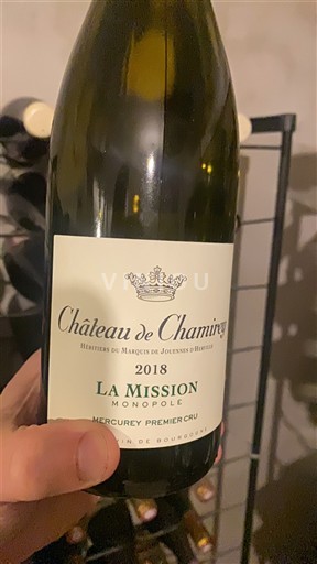 Borgoña Mercurey Premier Cru Château Chamirey La Mission Monopole 2018