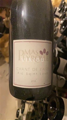 Languedoc Pic-saint-loup Mas Peyrolle Chant de l'Air 2018