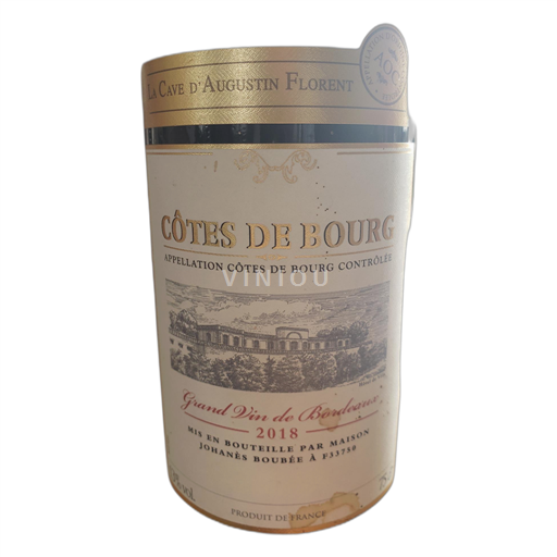 Bordeaux Côtes-de-bourg La Cave d'Augustin Florent 2018