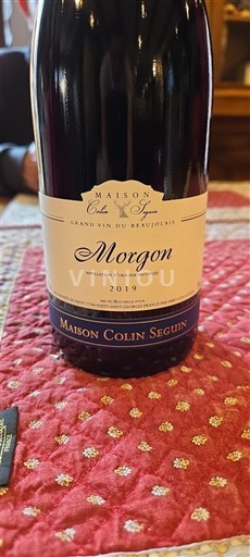 Beaujolais Morgon Maison Colin Seguin 2019