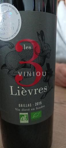 Sudoeste Gaillac Les 3 Lièvres 2015