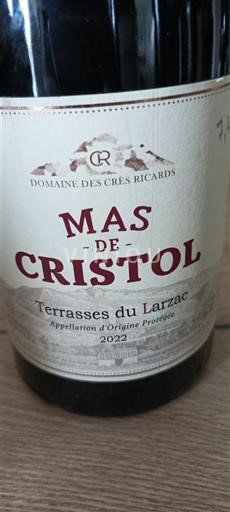 Languedoc Terrasses-du-Larzac Domaine S Crès Ricards Mas de Cristol 2022