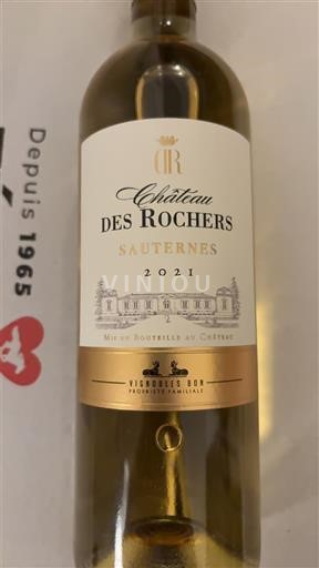 Bordéus Sauternes Château S Rochers 2021