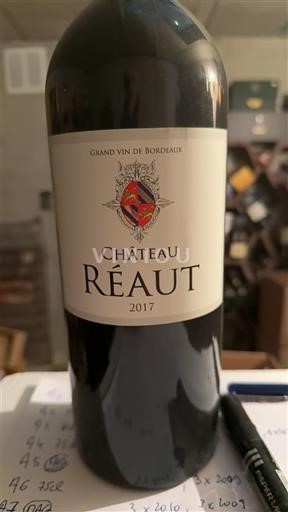 Bordeaux Cadillac-côtes-de-bordeaux Château Réaut 2017