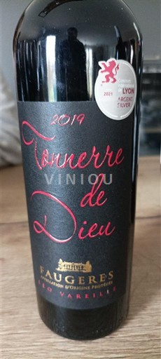 Languedoc Faugères Vignerons de Faugères Tonnerre de Dieu 2019