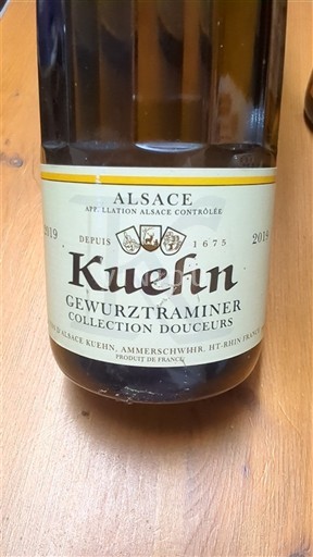 Elsass Kuehn Gewurztraminer Collection Douceurs 2019