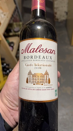 Bordeaux Malesan 2019