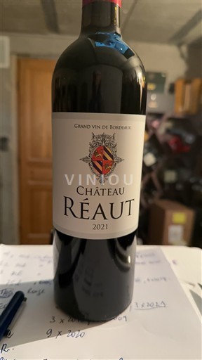 Bordeaux Cadillac-côtes-de-bordeaux Château Réaut 2021
