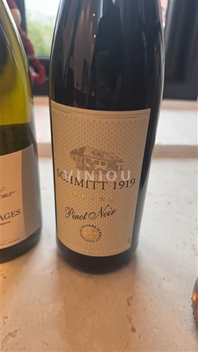 Alsace Schmitt 1919 Pinot Noir Non Millésimé