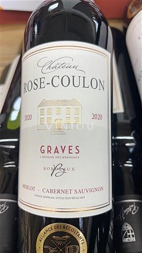 Bordeaux Graves Château Rose-Coulon 2020