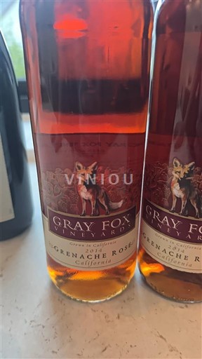 Kalifornijske AVA Ni doloceno Gray Fox Vineyards Grenache Rosé 2014