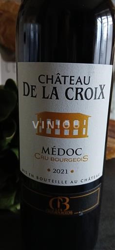 Bordeaux Médoc Cru Bourgeois Château La Croix 2021