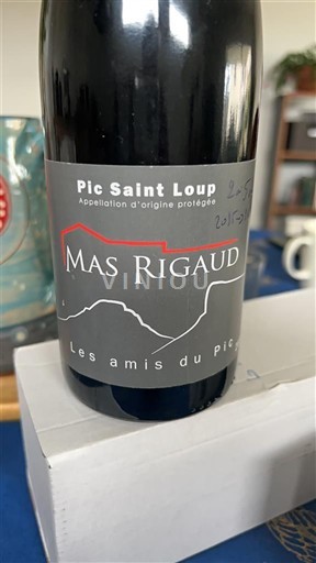 Langvedok Pic-saint-loup Mas Rigaud Les amis du Pic 2023