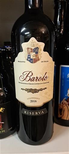 Piemonte Barolo Riserva 2016