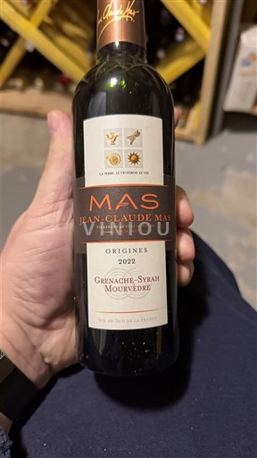 Languedoc a Roussillon Pays d'Oc Jean-Claude Mas Origines Grenache-Syrah-Mourvèdre 2022
