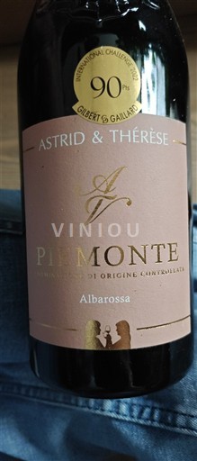 Piemont Nespecifikováno Astrid & Thérèse Albarossa 2020