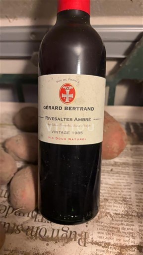 Roussillon Rivesaltes Gérard Bertrand Rivesaltes Ambré 1985