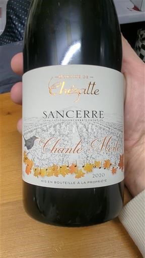 Loire Valley Sancerre Domaine Châzette Chante Merle 2020
