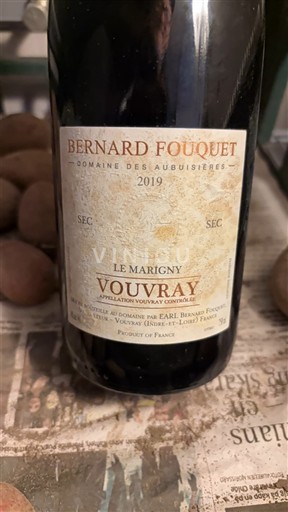 Loire Valley Vouvray Domaine Bernard Fouquet - Domaine des Aubuisières Le Marigny 2019