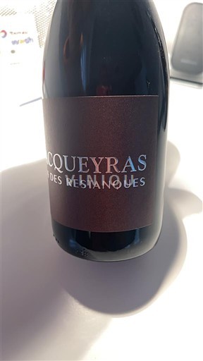 Rhônedalen Vacqueyras Des Restanques 2023