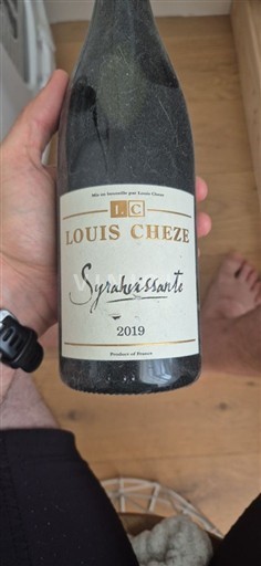 Alpit ja Rhônen maat Rhodanien rinteet Louis Cheze Syrahvissante 2019