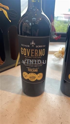 Toskana Nicht spezifiziert Signor Borrani Governo All'Uso Toscano Ohne Jahrgang