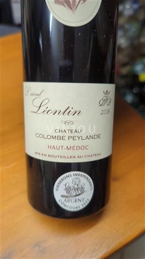 Bordeaux Haut-Médoc Château Colombe Peylande L’ancel Léontin 2018
