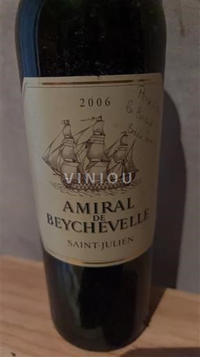 Bordeaux Saint-Julien Château Beychevelle Amiral de Beychevelle 2006