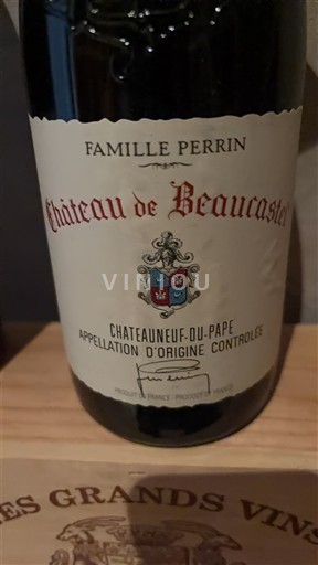 Rhônen laakso Châteauneuf-du-Pape Château Beaucastel 2015