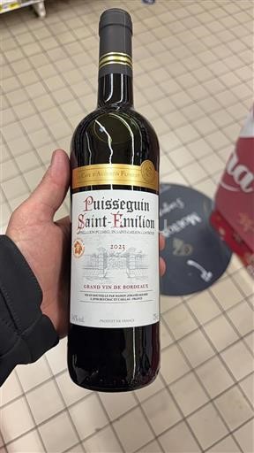 Bordeaux Puisseguin-saint-émilion Maison Johanès Boubée 2023