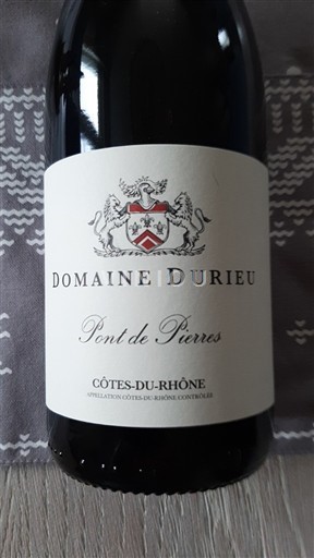 Valle del Ródano Côtes del Ródano Domaine Rieu Pont de Pierres 2023