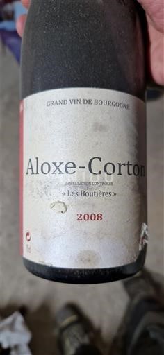 Borgonha Aloxe-Corton Les BoutiÃ¨res 2008