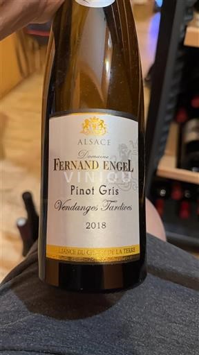 Alsace Vendanges Tardives Domaine Fernand Engel 2018