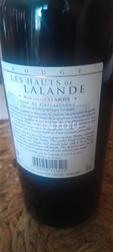 Bordeaux Lalande-de-Pomerol Les Hauts de Lalande 2022