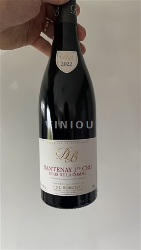 Burgundy Santenay Premier Cru F & L Borgeot Clos de la Comme 2022