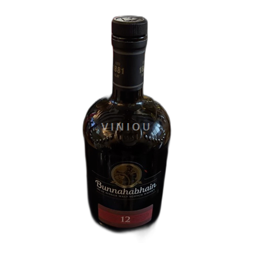 Whisky Blended Malt Scotch Whisky BUNNAHABHAIN Matured & Bottled 12a Scotland Islay