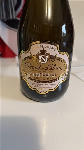 Peneča vina Blanc brut Cuvée Authentick Pernet-Lebrun 2020 Francija Šampanja Šampanjec AOC