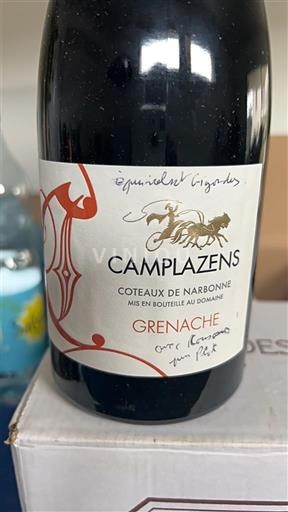 Languedoc in Roussillon Coteaux de Narbonne Camplazens Grenache 2020