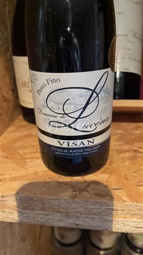 Weine Rouge sec Paso Fino Domaine Lucéna Non millésimé Frankreich Rhônetal Nicht spezifiziert AOC