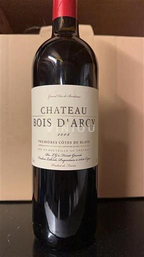 Bordeaux Non specificato Château Bois d'Arcy 2006